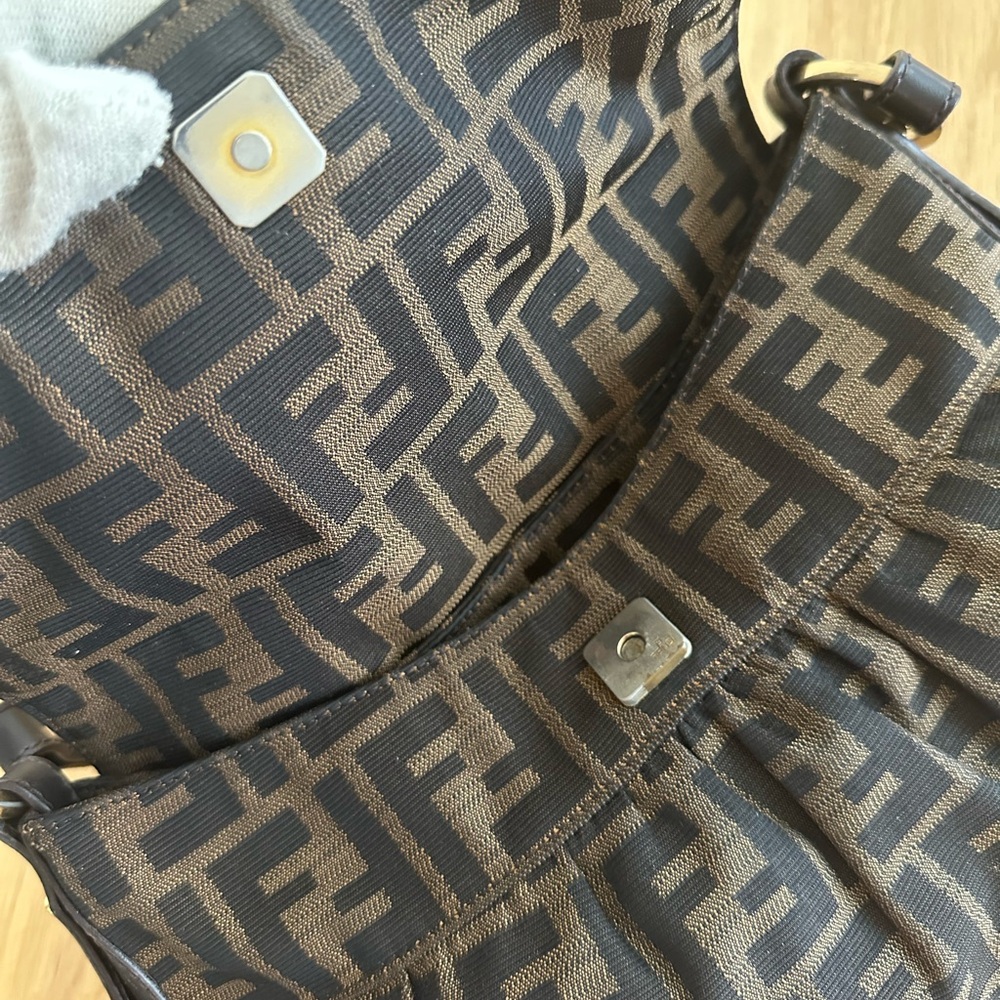 Fendi Zucca Small Shoulder Bag - Picture 11 of 16